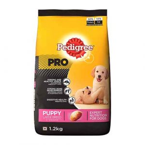 Pedigree PRO Expert Nutrition Large Breed Puppy (3-18 Months) Dry Dog Food 1.2kg Pack